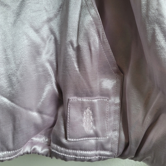 Free People‎ Movement, Shine Bright Pullover, Soft Silvery Lavendar, Size Small - Picture 9 of 16